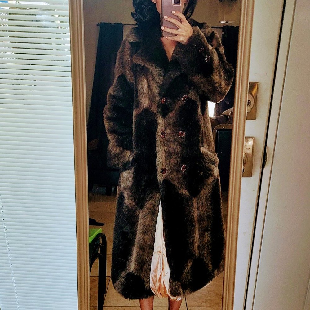 Kistler-Collister Mink Long /Midi Coat Cir…